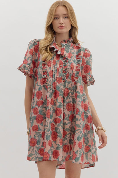 Entro Vintage Rose Dress
