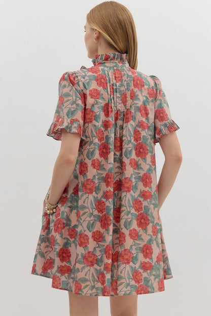 Entro Vintage Rose Dress