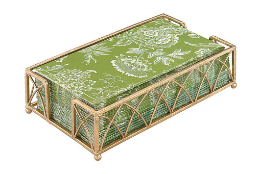 BI Gold Leaf Guest Towel Holder