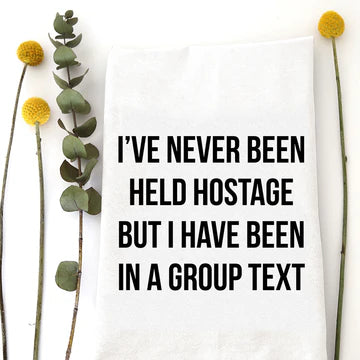 WW Tea Towe Held Hostage
