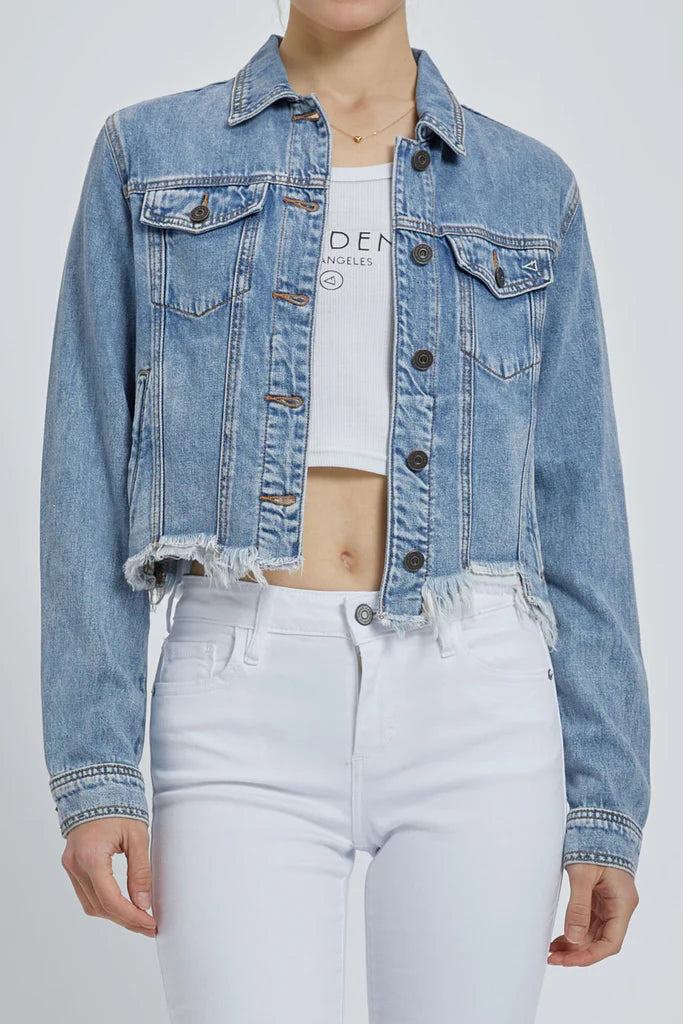 Hidden Denim Jacket