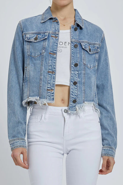 Hidden Denim Jacket