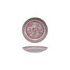 Hazel Mazel Round Stamped Stoneware Plate