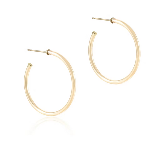 enewton Round Hoop 1.5 Post Earring 2mm