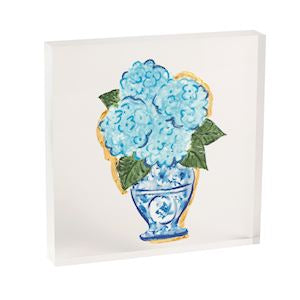 MP Hydrangea Acrylic Shelf Sitter