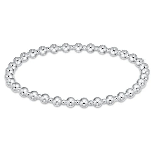 Enewton - Classic Grateful Pattern 4mm Bead Bracelet - Sterling