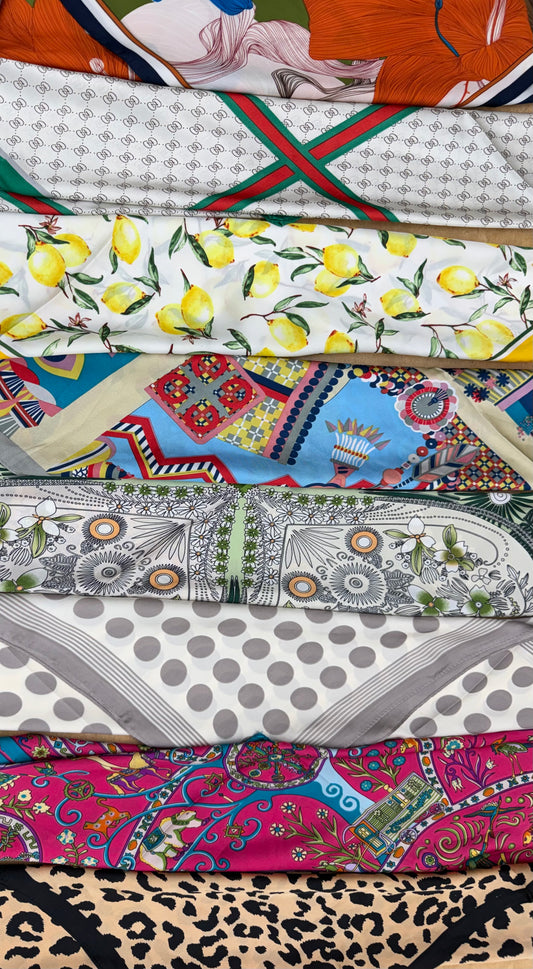 C&C Scarves 27x27 inch Squares