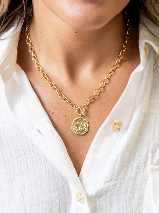 Mary Square Monroe Necklace