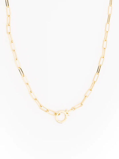 Mary Square Thea Necklace 18"