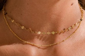 BG Mini Circle Layered Choker