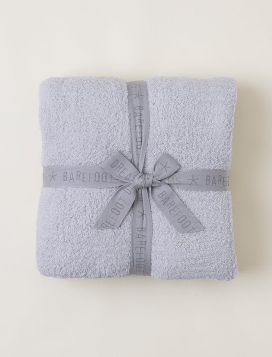 Barefoot Dreams CozyChic Blanket Oyster
