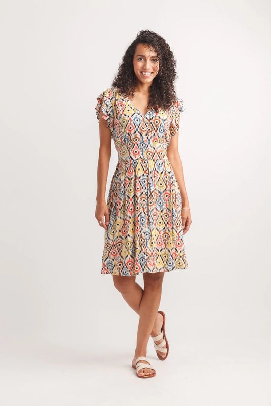 Papillon Ditsy Floral Print Dress