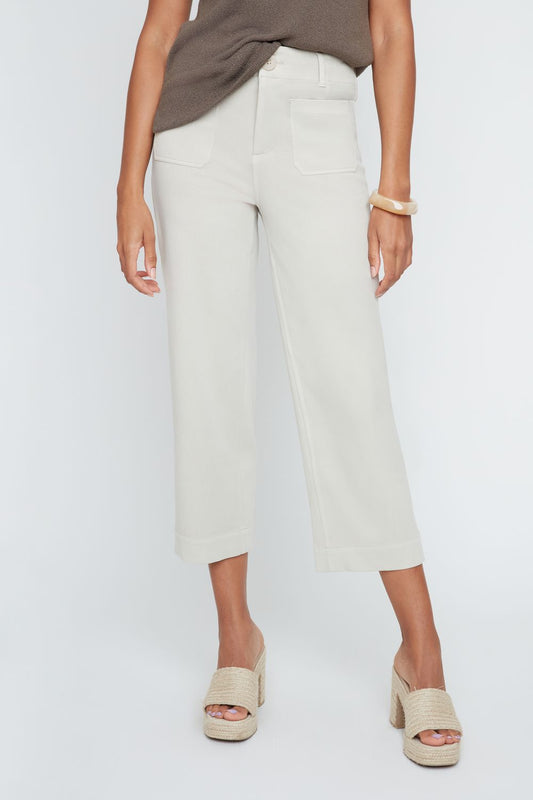 Renuar Stretch Front Pocket Pant Oyster