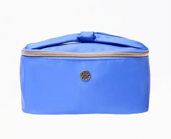 Mary Square Kiss & Makeup Bag Cornflower