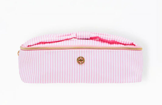 Mary Square Kiss & Makeup Mini Pink Stripe