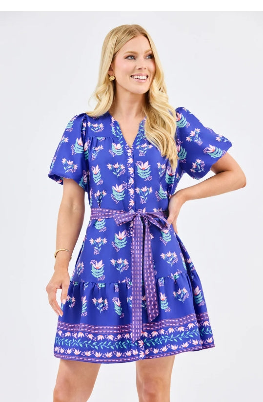 Mary Square Addison Keepsake Blue