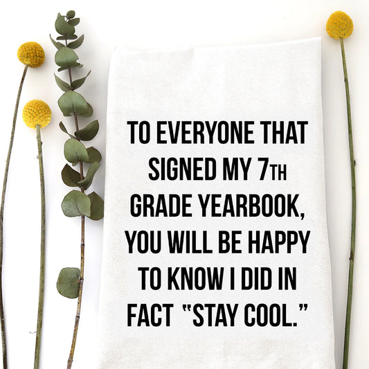 WW Tea Towels Yearbook