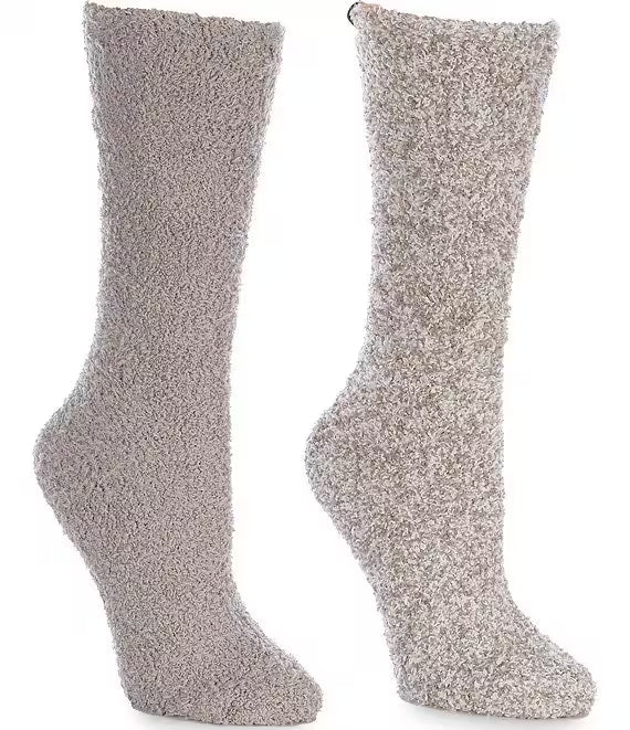 Barefoot Dreams Cozy Chic 2Pk Socks