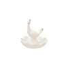 Hazel Mazel Embossed Stoneware Peacock Dish