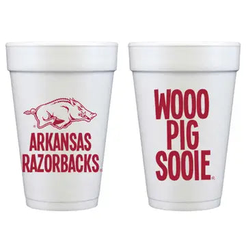 Two Funny Girls Woo Pig Cups