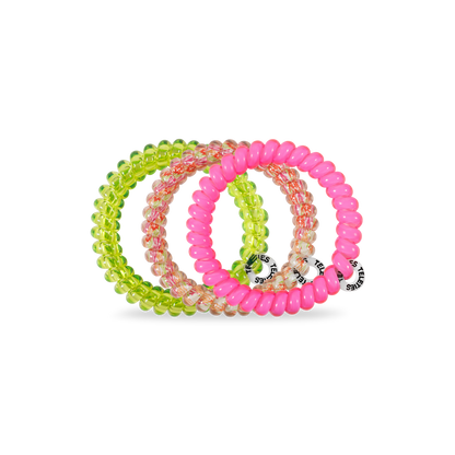 Spiral Hair Coils | Small | Tropical Punch Hair Ties