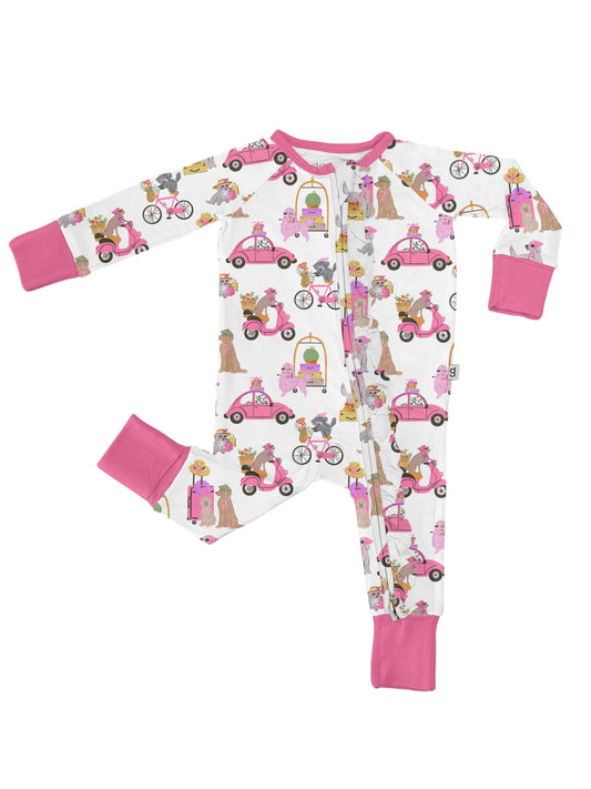 Puppy Posh Travel Dogs Convertible Zip 3-6mo