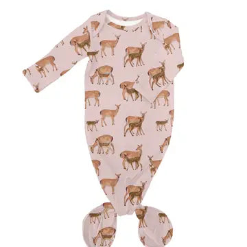 Goosies Does & Fawns Knitted Gown 0-3 months