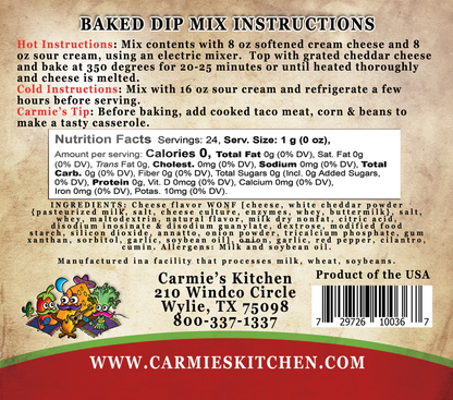 Baked Enchilada Dip Mix