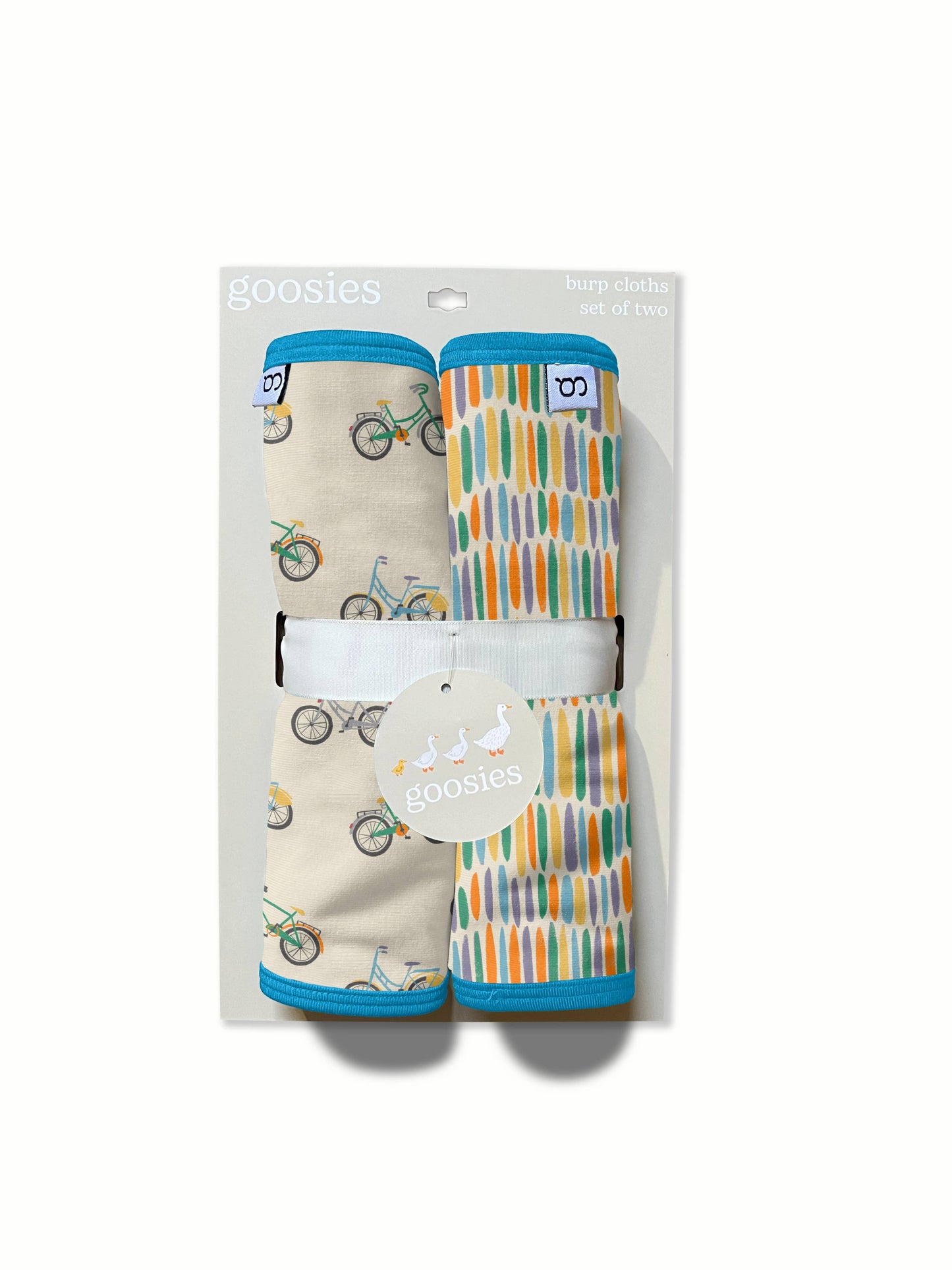 Bike Buddies Burp Cloth Set