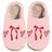 Christa Cozy Slippers Cupids Bows