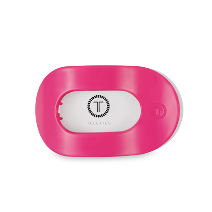 Flat Round Hair Clip | Medium | Tropical Punch