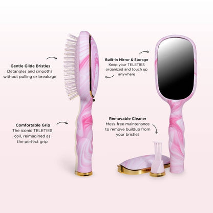 Teleties Detangler Brush | Medium | Pinch Me!