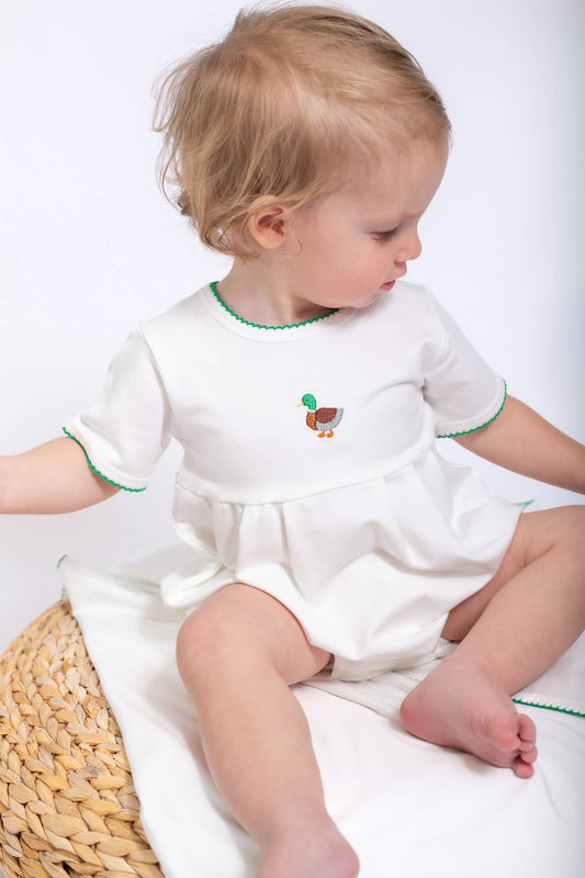 Pip Embroidered Bubble Mallard Duck 3-6mo
