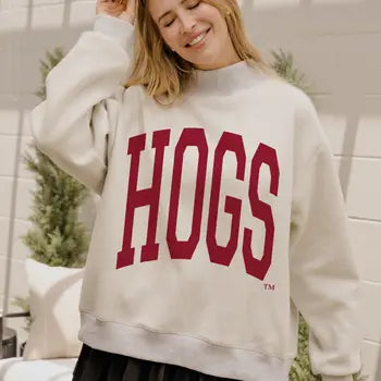 Hogs Mock Neck Reversible