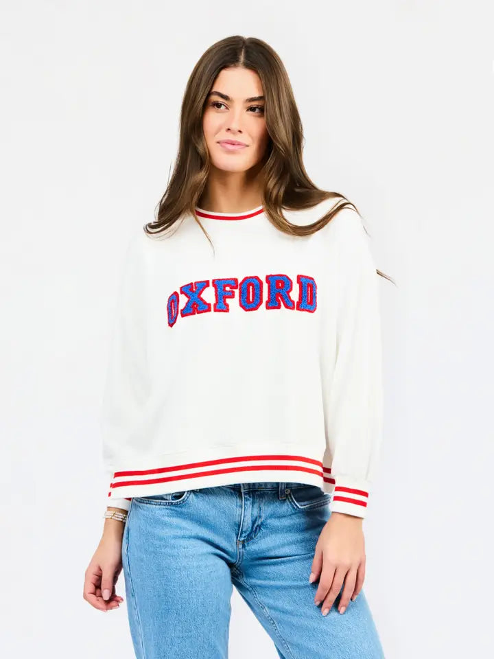 Mary Square Oxford Sweatshirt