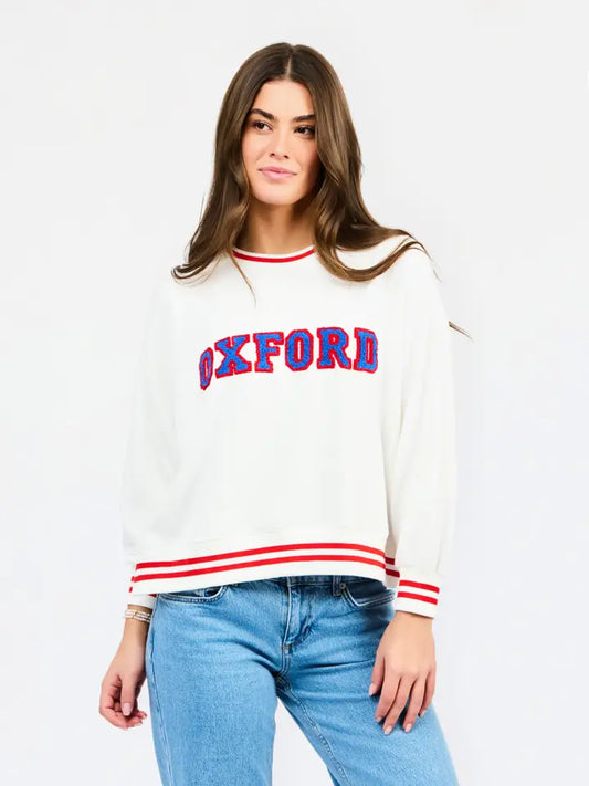 Mary Square Oxford Sweatshirt
