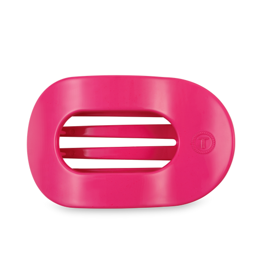 Flat Round Hair Clip | Large | Tropical Punch