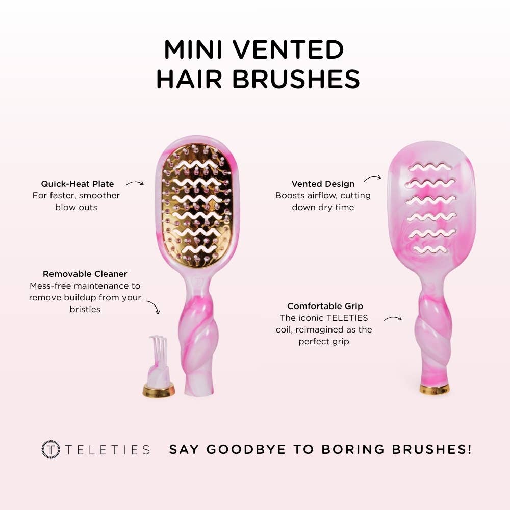 Teleties Mini Vented Brush | Pinch Me!