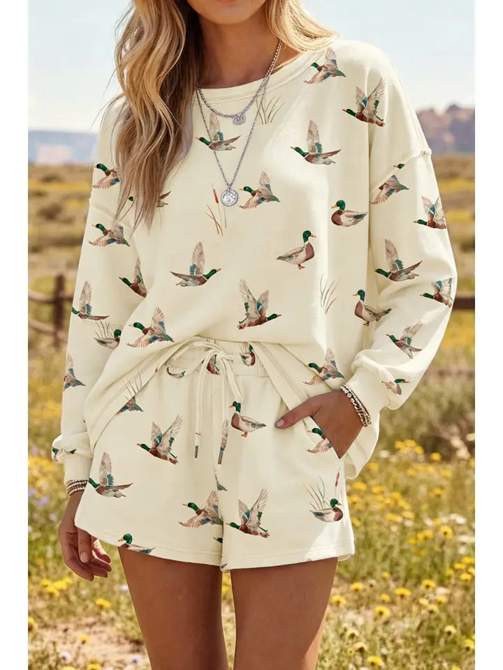 Mallard Duck Short Set