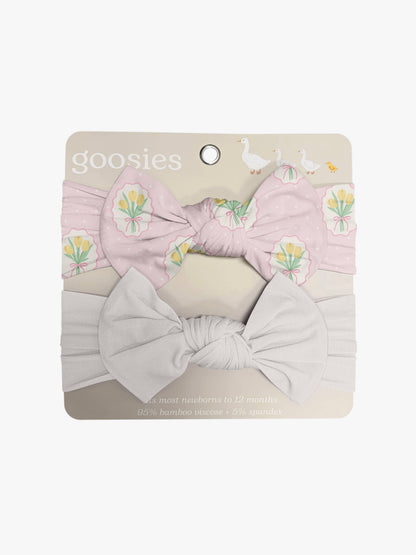 Fancy Tulips (Cottage Pink) Headband Set