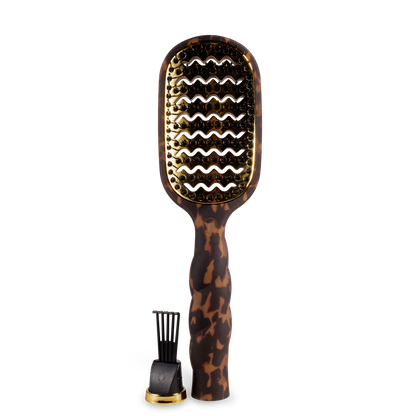 Teleties Vented Hair Brush | Tortoise