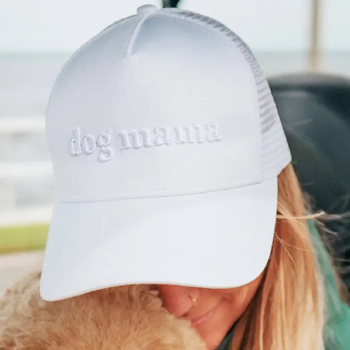 Dog Mama Embroidered Trucker Hat