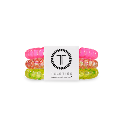 Spiral Hair Coils | Small | Tropical Punch Hair Ties