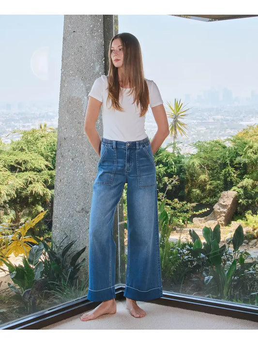 The Riley High Waisted Double Cuff
