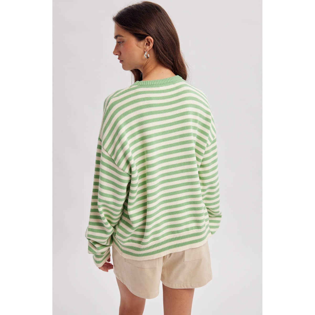 Striped Green Fish Shirt