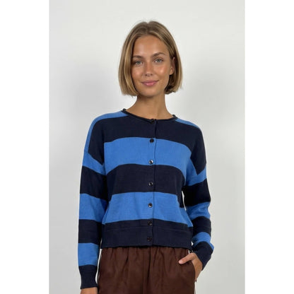 Navy/Lake Blue Cardigan