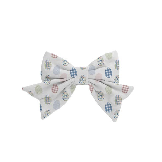 Fabric Bow Easter Egg