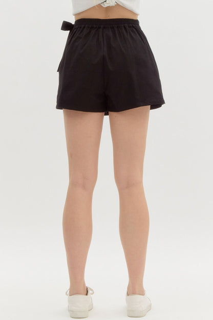 Baylee Braided Black Skort