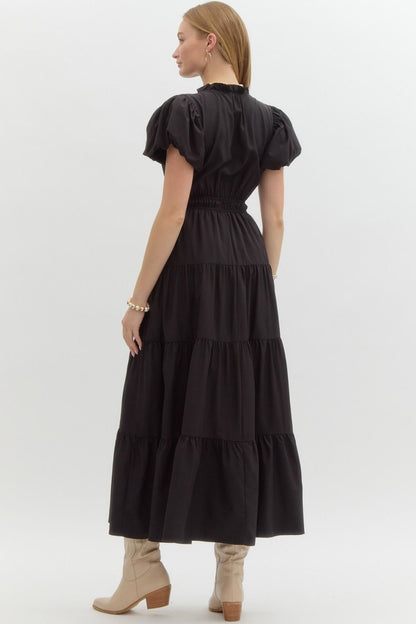 Darling Black Maxi Dress