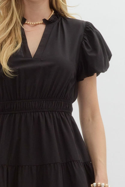 Darling Black Maxi Dress